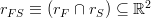 r_{FS}\equiv\left(r_F \cap r_S\right) \subseteq \mathbb{R}^2
